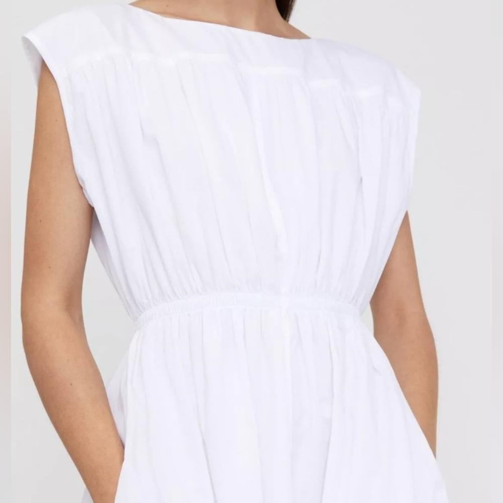 Toteme White Midi Dress - Picture 3 of 12